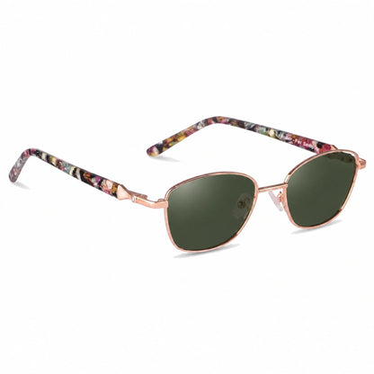 Fiore 2208 oval sunglasses, gold steel frame · ReFramed, photo 8 of 36 | Polarized UV400