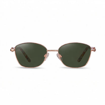 Fiore 2208 oval sunglasses, gold steel frame · ReFramed, photo 7 of 36 | Polarized UV400