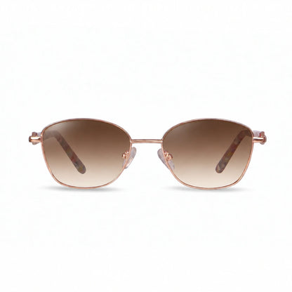 Fiore 2208 oval sunglasses, gold steel frame · ReFramed, photo 22 of 36 | Polarized UV400