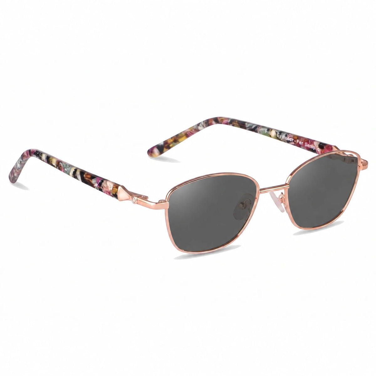 Fiore 2208 oval sunglasses, gold steel frame · ReFramed, photo 2 of 36 | Polarized UV400
