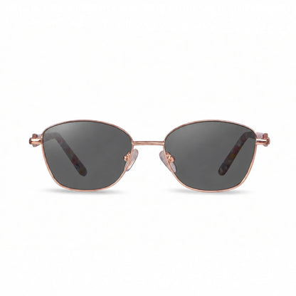 Fiore 2208 oval sunglasses, gold steel frame · ReFramed, photo 1 of 36 | Polarized UV400