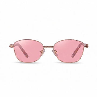 Fiore 2208 oval sunglasses, gold steel frame · ReFramed, photo 13 of 36 | Polarized UV400