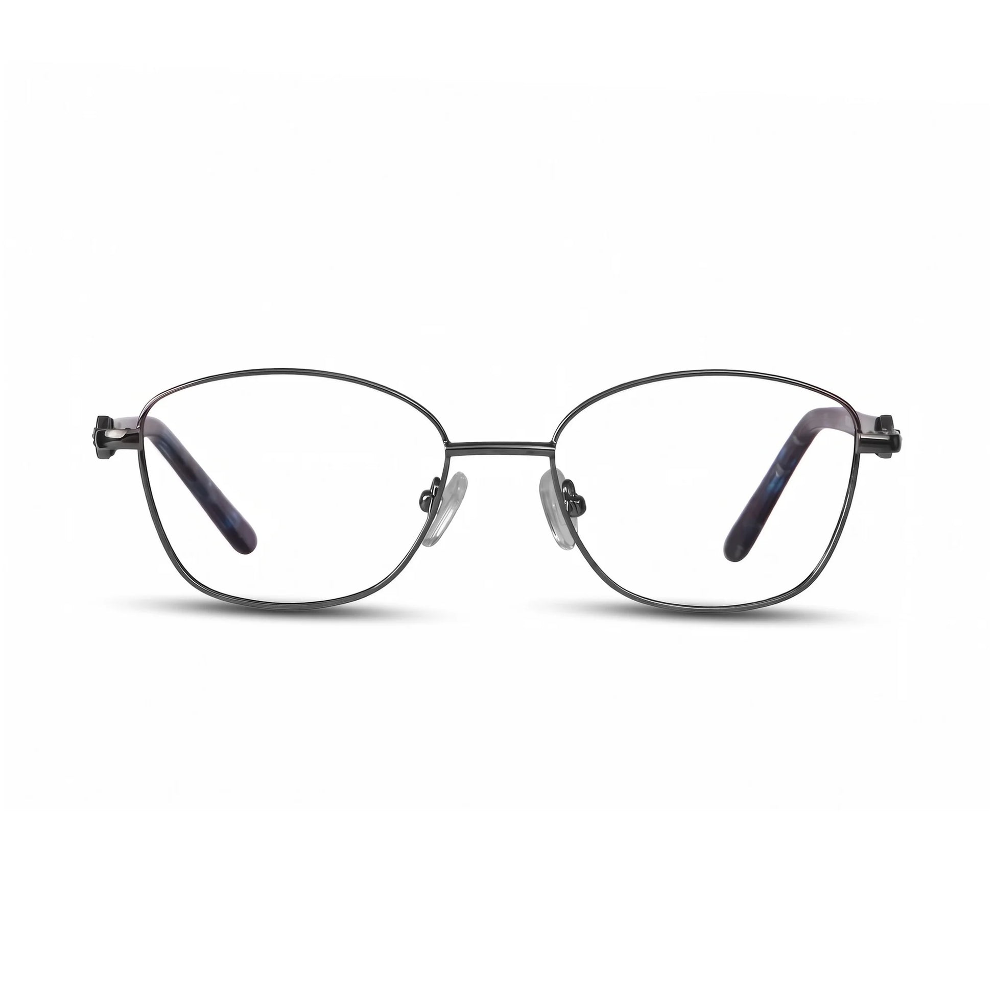 Fiore 2208 eyeglasses in gun blue – front view