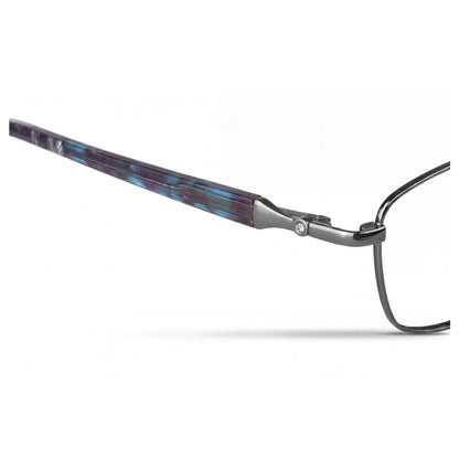 Fiore 2208 oval metal reading glasses, gun blue frame · ReFramed, photo 22 of 55