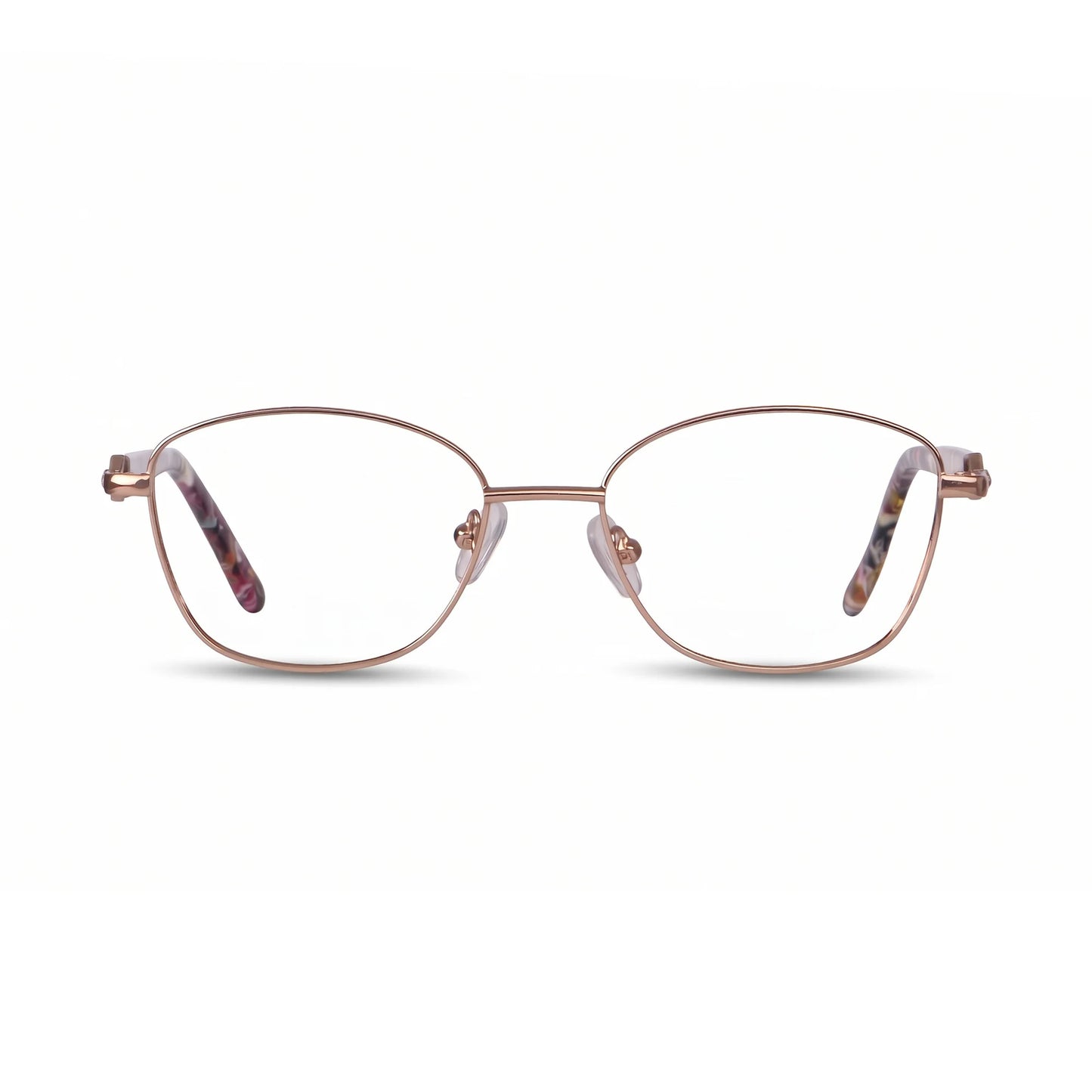 Fiore 2208 eyeglasses in brown tortoiseshell – front view