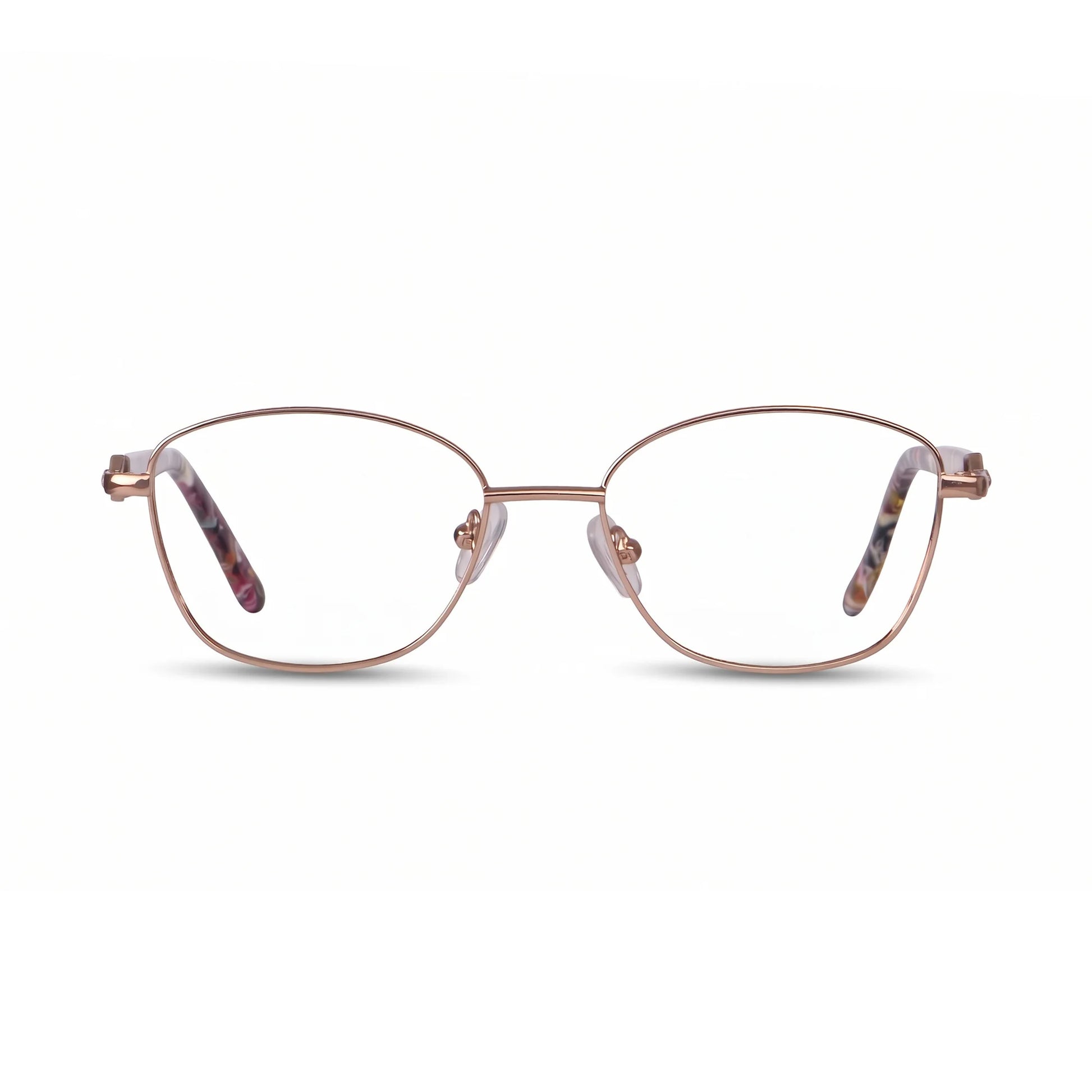 Fiore 2208 eyeglasses in brown tortoiseshell – front view
