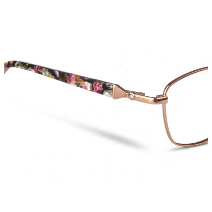 Fiore 2208 eyeglasses in brown tortoiseshell – side view