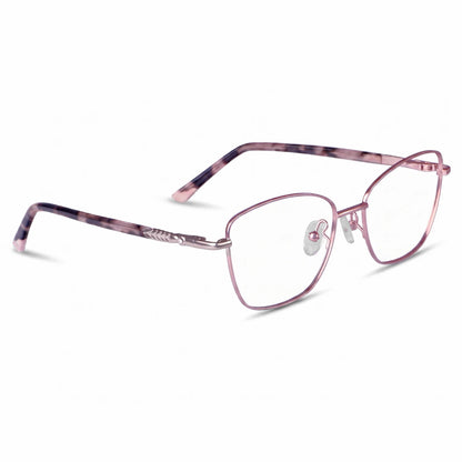 Fiore 2210 eyeglasses in pink – three-quarter view