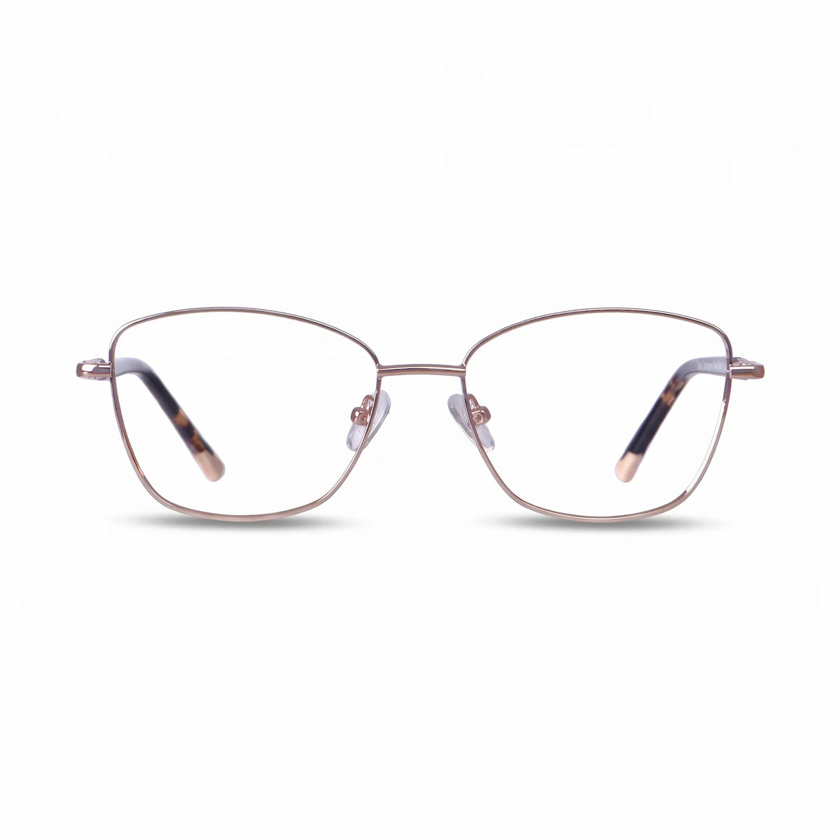 Fiore 2210 eyeglasses in gold pink – front view
