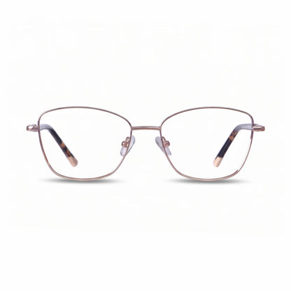 Fiore 2210 eyeglasses in gold pink – front view