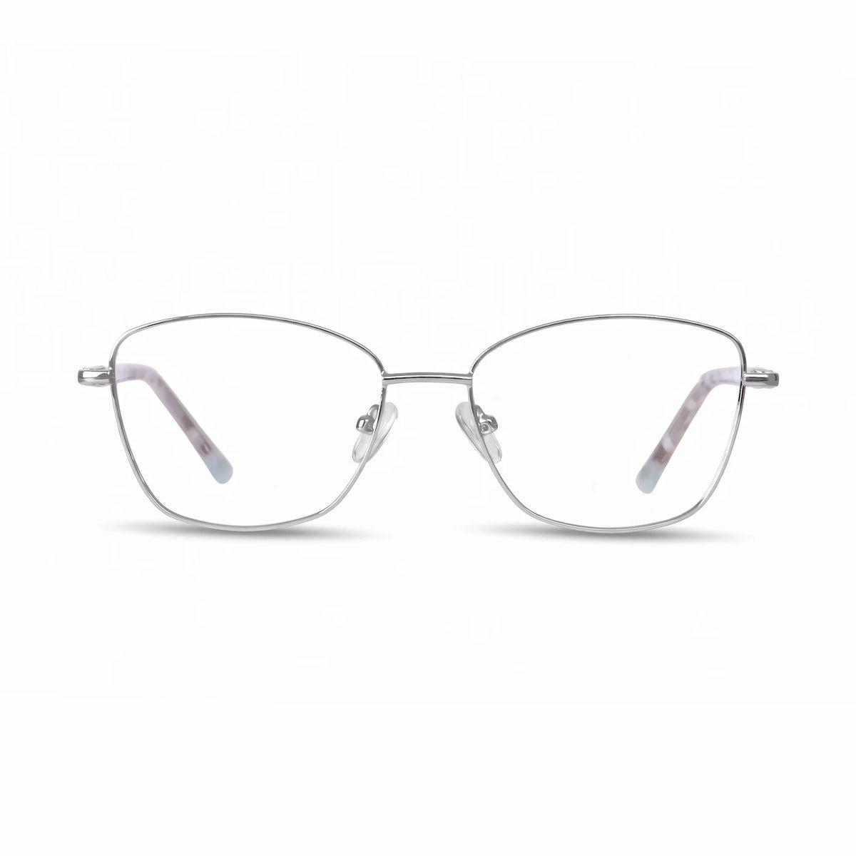 Fiore 2210 eyeglasses in silver black – front view