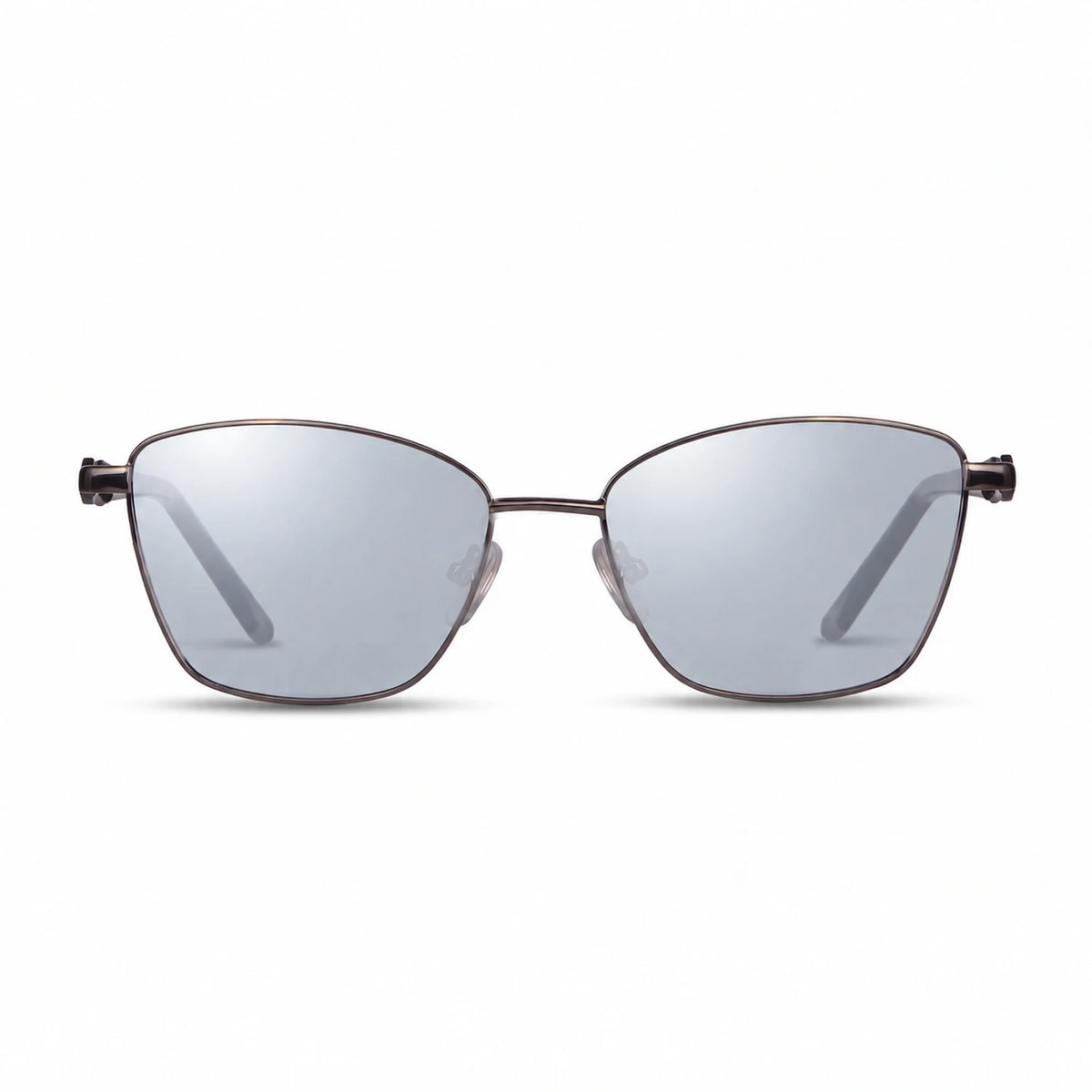 Fiore 22115 square sunglasses, black steel frame · ReFramed, photo 19 of 24 | Polarized UV400
