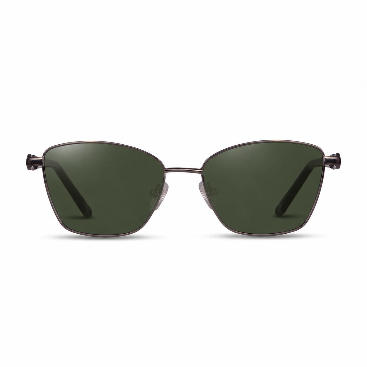 Fiore 22115 square sunglasses, black steel frame · ReFramed, photo 5 of 24 | Polarized UV400