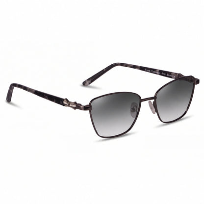 Fiore 22115 square sunglasses, black steel frame · ReFramed, photo 14 of 24 | Polarized UV400