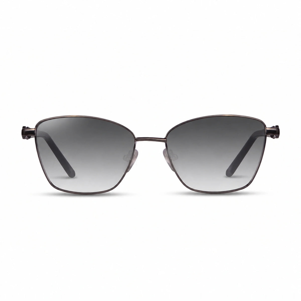 Fiore 22115 square sunglasses, black steel frame · ReFramed, photo 13 of 24 | Polarized UV400