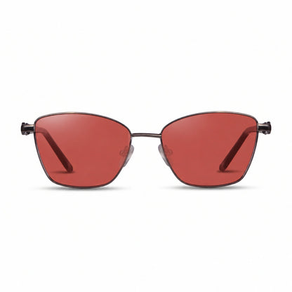 Fiore 22115 square sunglasses, black steel frame · ReFramed, photo 11 of 24 | Polarized UV400