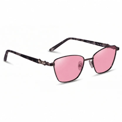 Fiore 22115 square sunglasses, black steel frame · ReFramed, photo 10 of 24 | Polarized UV400