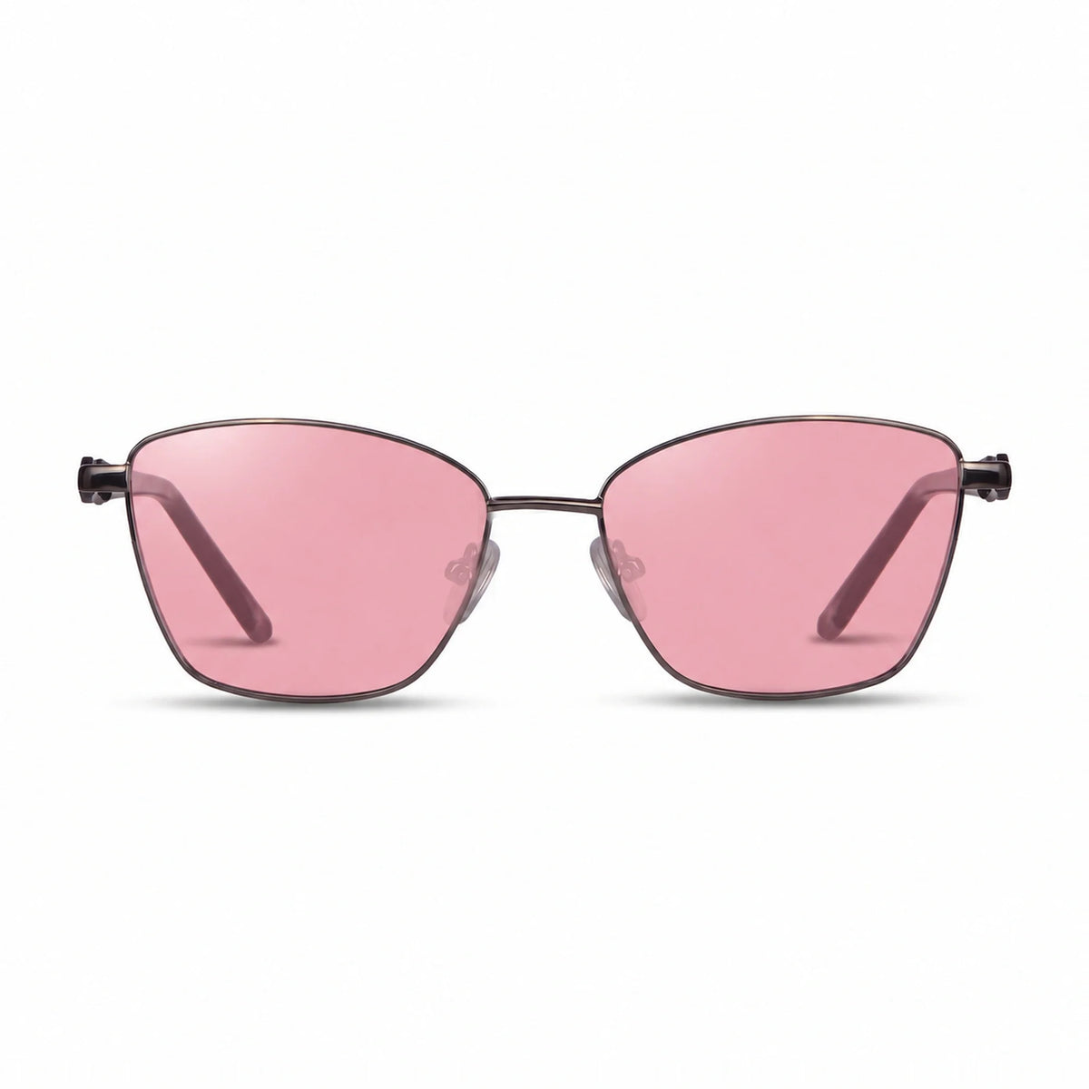 Fiore 22115 square sunglasses, black steel frame · ReFramed, photo 9 of 24 | Polarized UV400