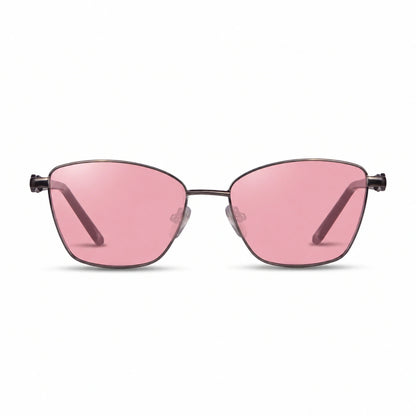 Fiore 22115 square sunglasses, black steel frame · ReFramed, photo 9 of 24 | Polarized UV400