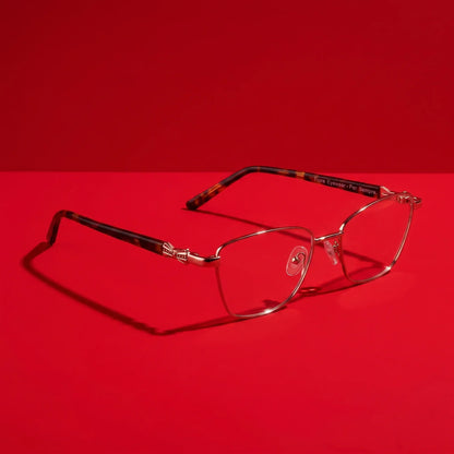 Fiore 22115 square metal reading glasses, brown frame · ReFramed, photo 7 of 62