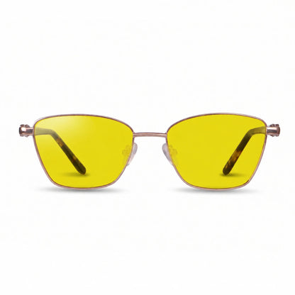 Fiore 22115 square sunglasses, brown steel frame · ReFramed, photo 10 of 36 | Polarized UV400