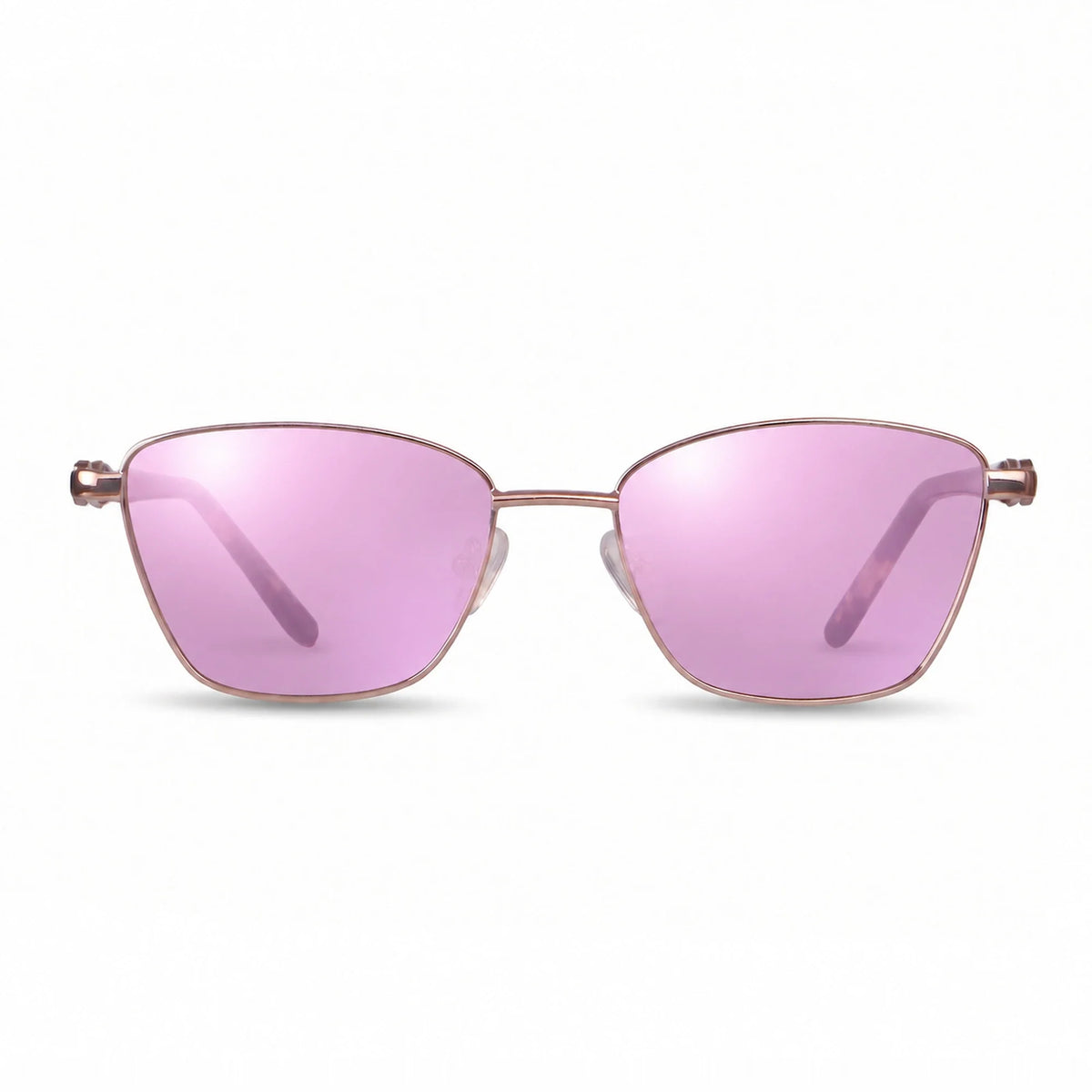 Fiore 22115 square sunglasses, brown steel frame · ReFramed, photo 31 of 36 | Polarized UV400