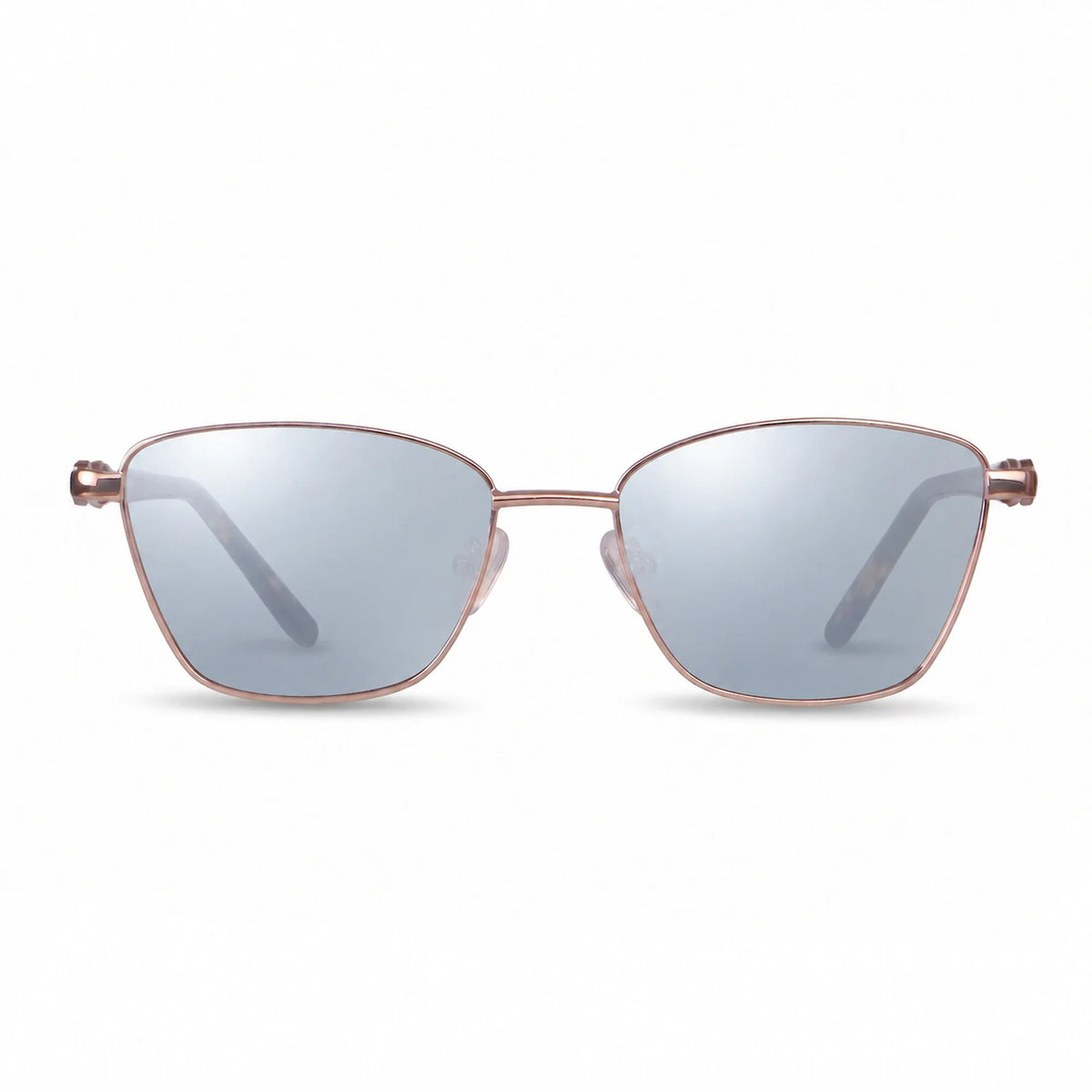 Fiore 22115 square sunglasses, brown steel frame · ReFramed, photo 28 of 36 | Polarized UV400