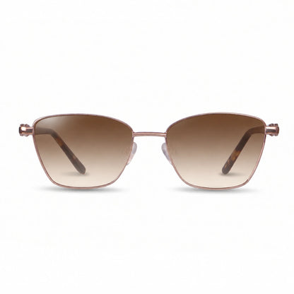 Fiore 22115 square sunglasses, brown steel frame · ReFramed, photo 22 of 36 | Polarized UV400