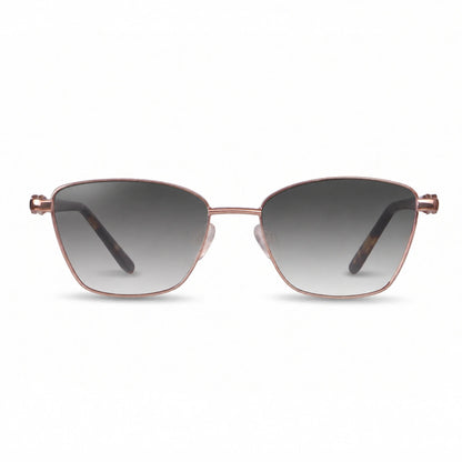 Fiore 22115 square sunglasses, brown steel frame · ReFramed, photo 19 of 36 | Polarized UV400