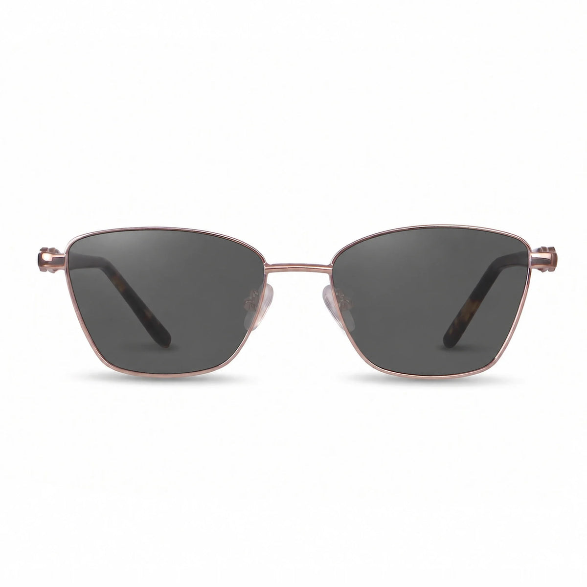 Fiore 22115 square sunglasses, brown steel frame · ReFramed, photo 1 of 36 | Polarized UV400