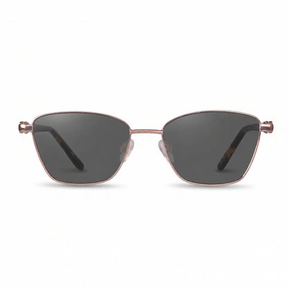 Fiore 22115 square sunglasses, brown steel frame · ReFramed, photo 1 of 36 | Polarized UV400