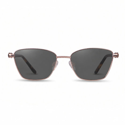 Fiore 22115 square sunglasses, brown steel frame · ReFramed, photo 1 of 36 | Polarized UV400