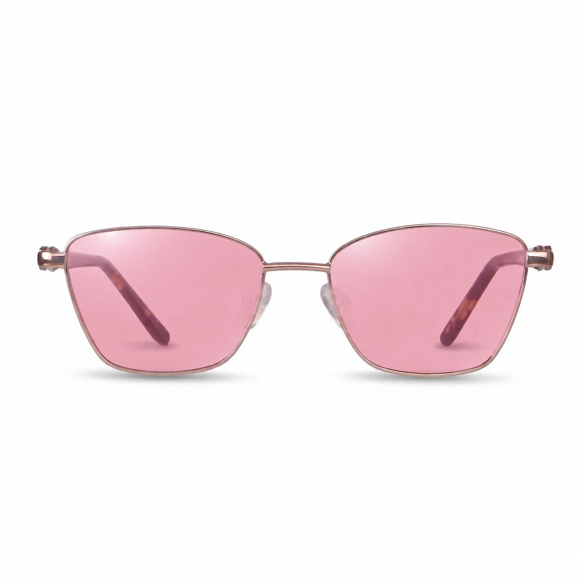 Fiore 22115 square sunglasses, brown steel frame · ReFramed, photo 13 of 36 | Polarized UV400