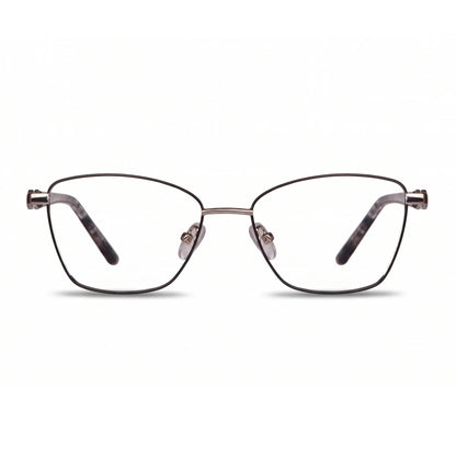Fiore 22115 square metal reading glasses, black silver frame · ReFramed, photo 22 of 62