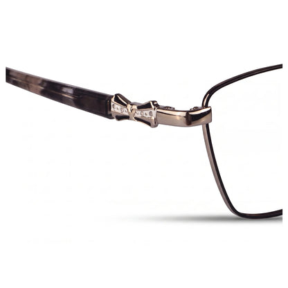 Fiore 22115 eyeglasses in black silver – side view