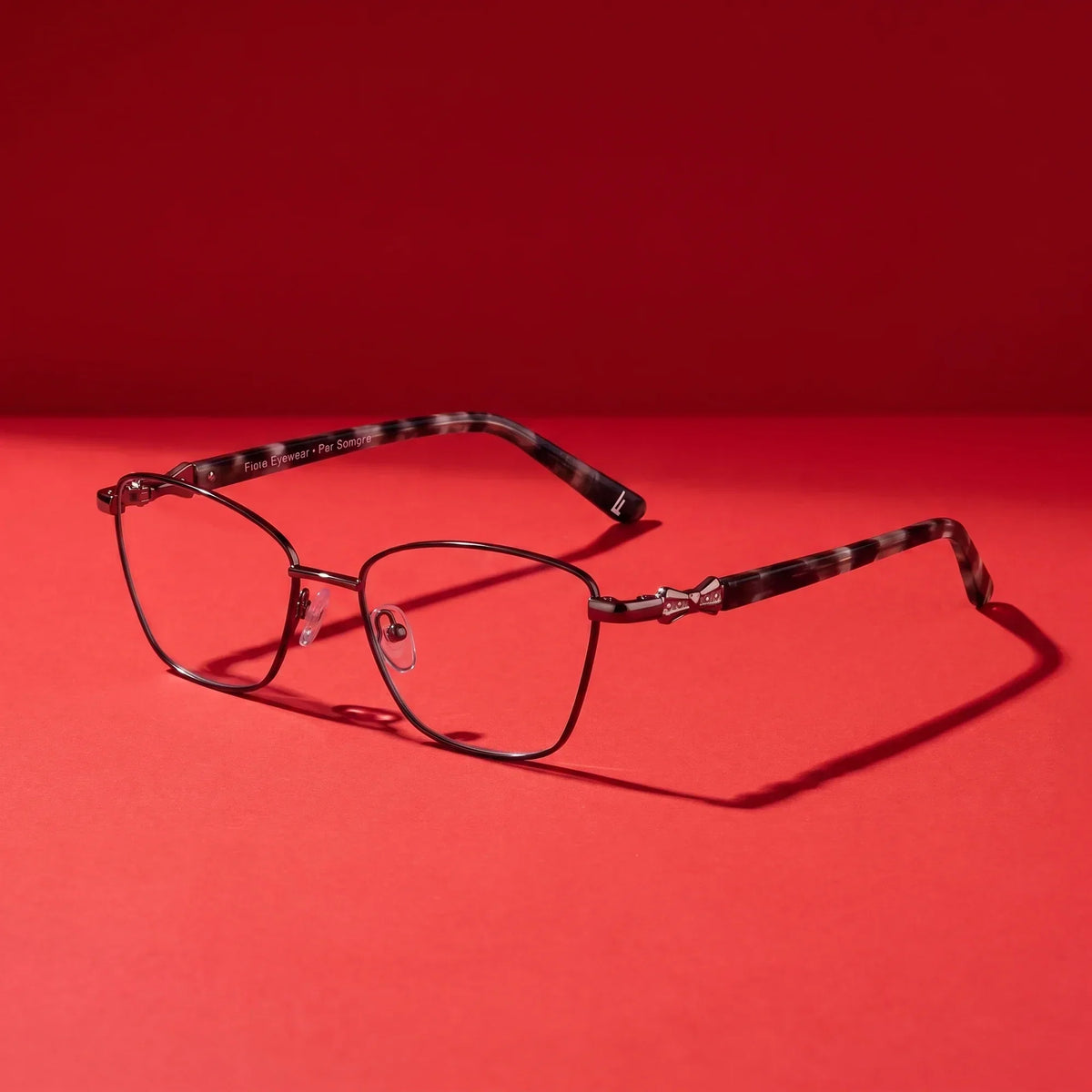 Fiore 22115 square metal reading glasses, black silver frame · ReFramed, photo 26 of 62