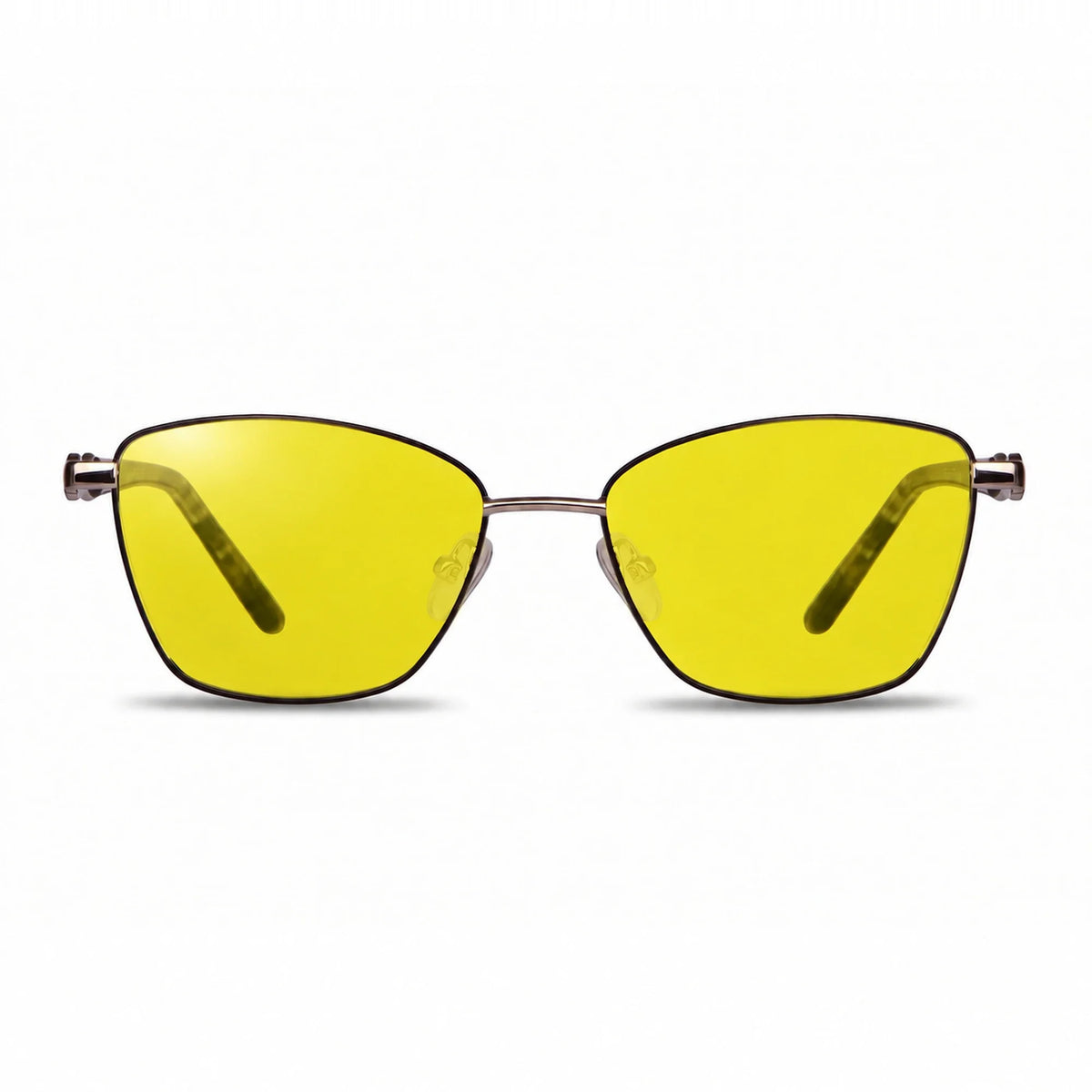 Fiore 22115 square sunglasses, gray steel frame · ReFramed, photo 10 of 36 | Polarized UV400