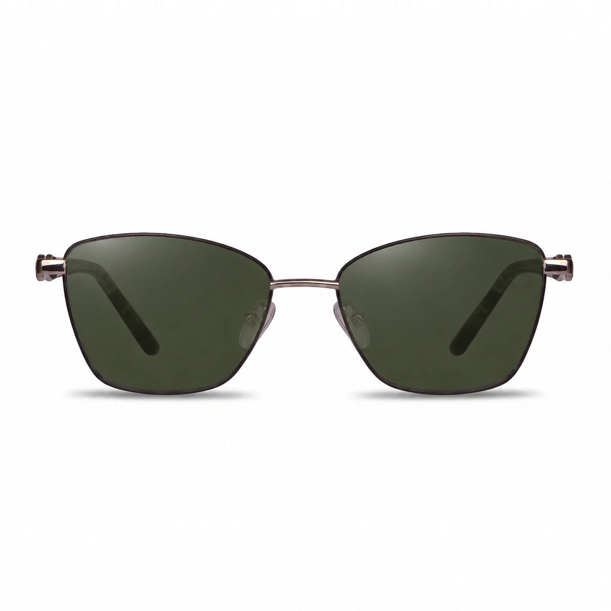 Fiore 22115 square sunglasses, gray steel frame · ReFramed, photo 7 of 36 | Polarized UV400