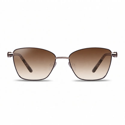 Fiore 22115 square sunglasses, gray steel frame · ReFramed, photo 22 of 36 | Polarized UV400