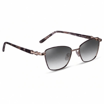 Fiore 22115 square sunglasses, gray steel frame · ReFramed, photo 20 of 36 | Polarized UV400