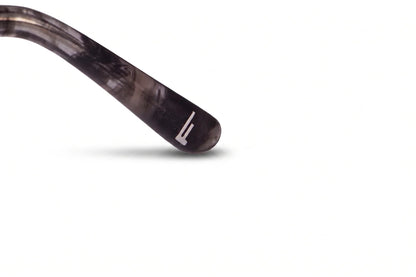 Fiore 22115 square sunglasses, gray steel frame · ReFramed, photo 27 of 36 | Polarized UV400