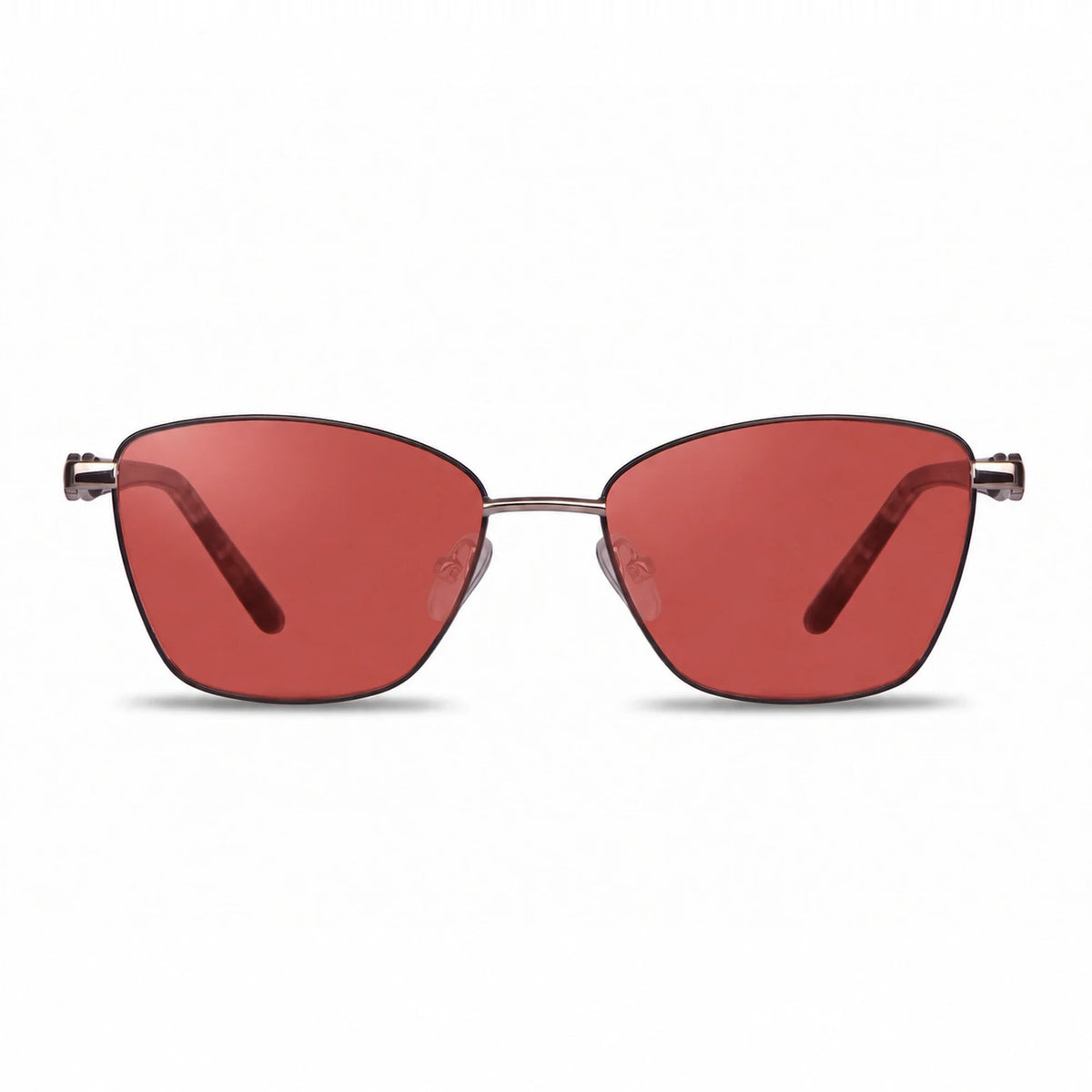 Fiore 22115 square sunglasses, gray steel frame · ReFramed, photo 16 of 36 | Polarized UV400