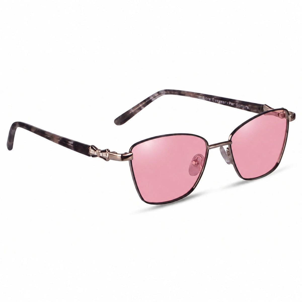 Fiore 22115 square sunglasses, gray steel frame · ReFramed, photo 14 of 36 | Polarized UV400