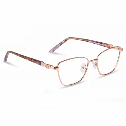 Fiore 22115 eyeglasses in gold – three-quarter view