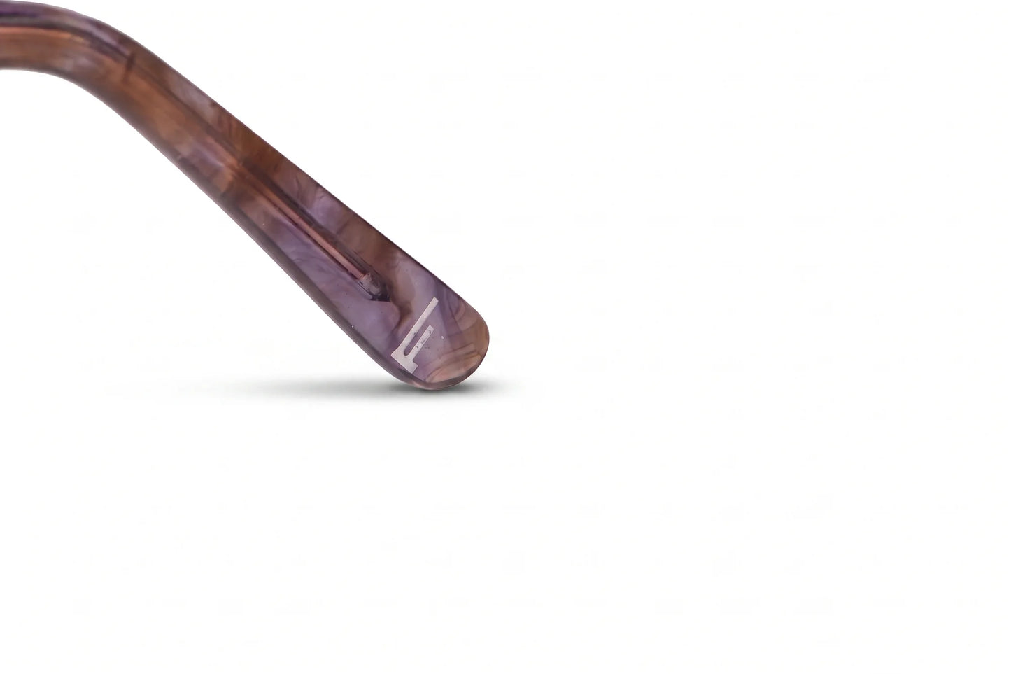 Fiore 22115 eyeglasses in gold – temple logo detail