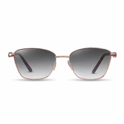 Fiore 22115 square sunglasses, gold steel frame · ReFramed, photo 19 of 36 | Polarized UV400
