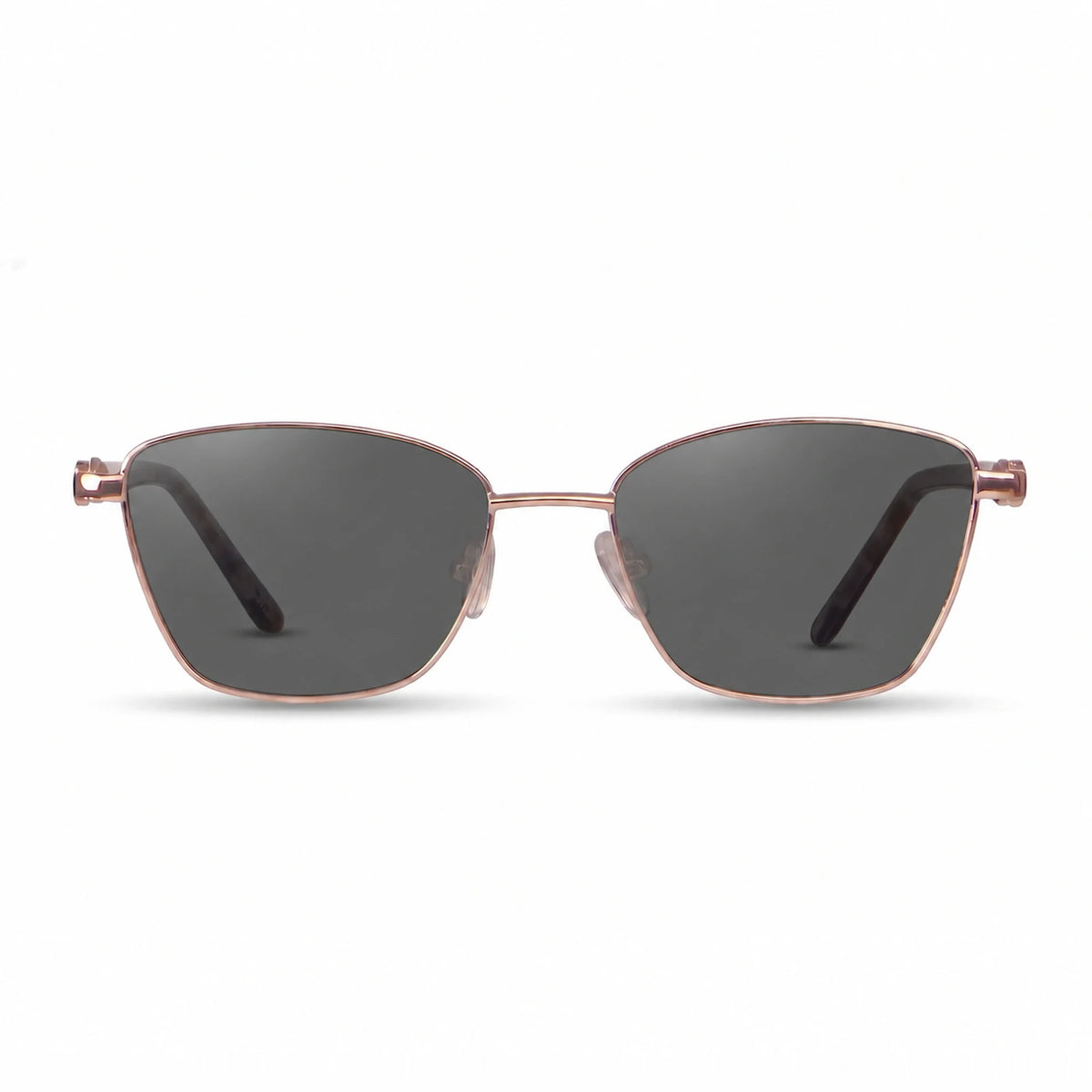 Fiore 22115 square sunglasses, gold steel frame · ReFramed, photo 1 of 36 | Polarized UV400