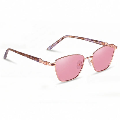 Fiore 22115 square sunglasses, gold steel frame · ReFramed, photo 14 of 36 | Polarized UV400