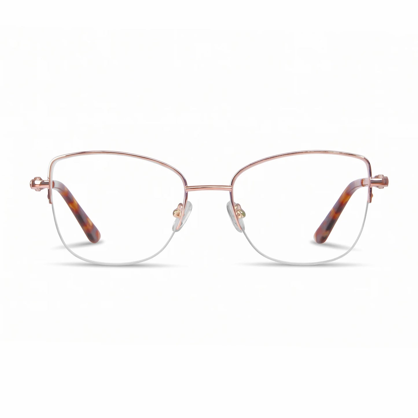 Fiore 22117 optical frame, Gold, front view