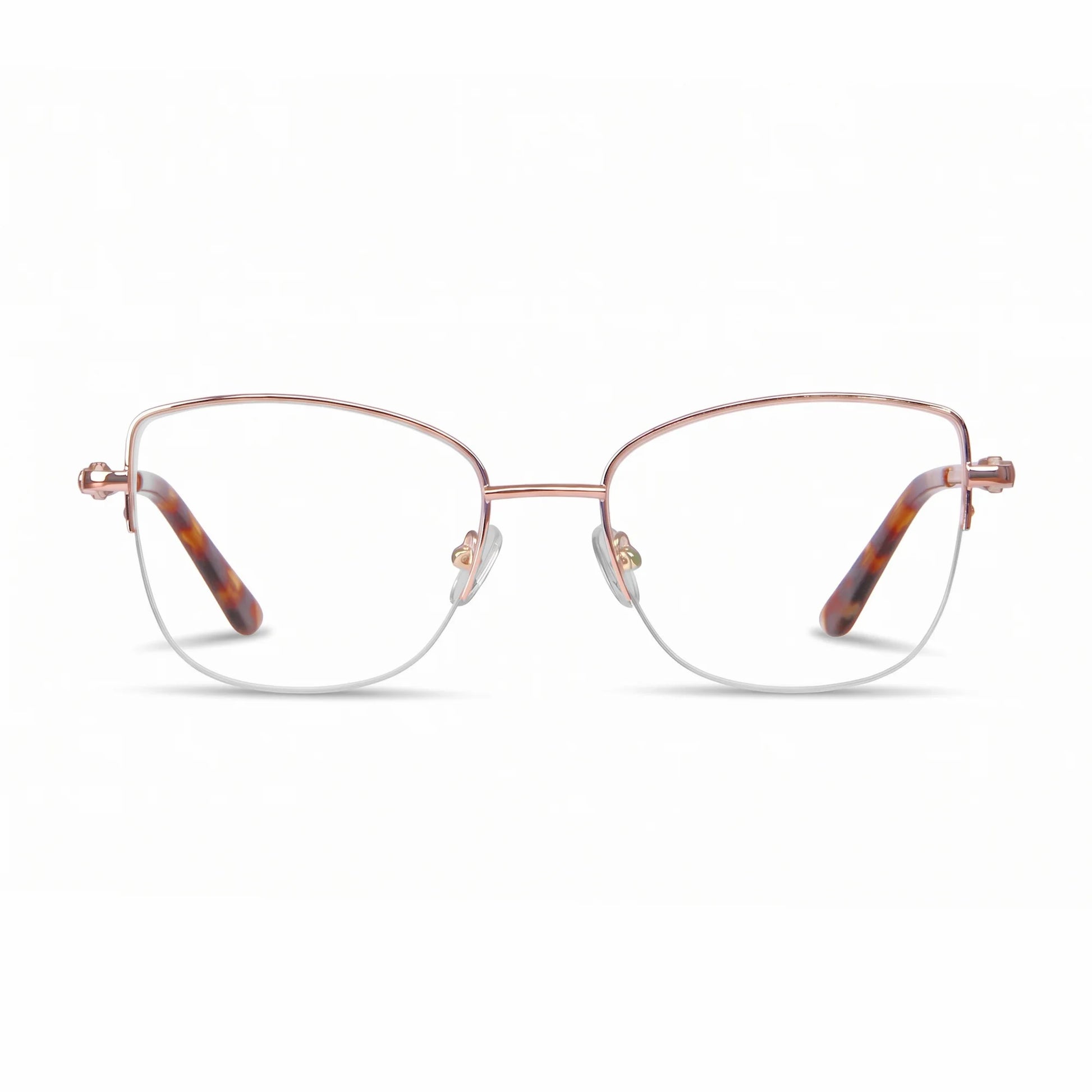 Fiore 22117 optical frame, Gold, front view